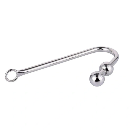 4417 Balls Steel Anal Two Stainless Pleasurable Hook 1007